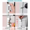 Brand New High Quality Material Practical Use Druable Doors Hinge Flag Aluminum Alloy High Security Left Right