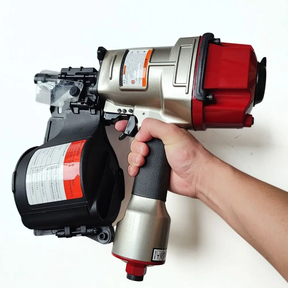 Coil Nailer CN80 For 50-83mm Coil Nails Heavy Duty Pallets and Crating Working MAX USA Design 4