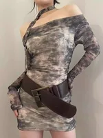 Punk Style Design Wide Belt for Women Wasteland American Sexy Style Girdle with Skirt Jeans Waist Belt - Image 2