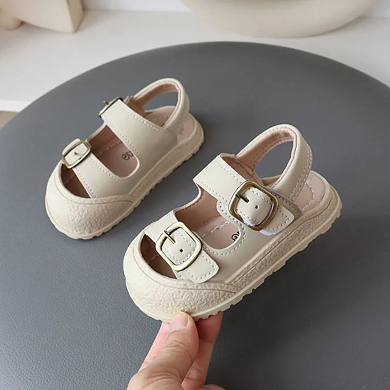 Korean Style Sport Sandal for Children Summer Toddler Shoes Soft