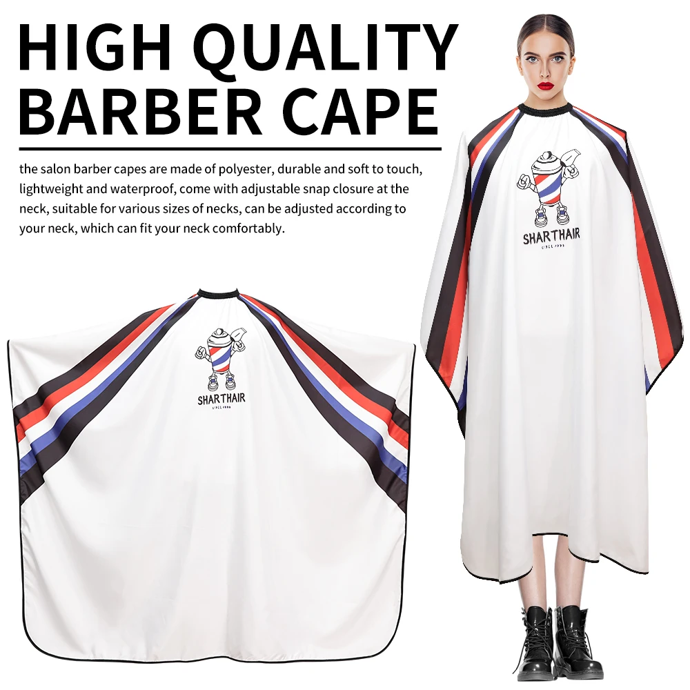 Barbershop Salon Barber Hair Cutting Antistatic Classics Apron Hair Cut Cape Hairdresser Hairdress Gown Cape Tool