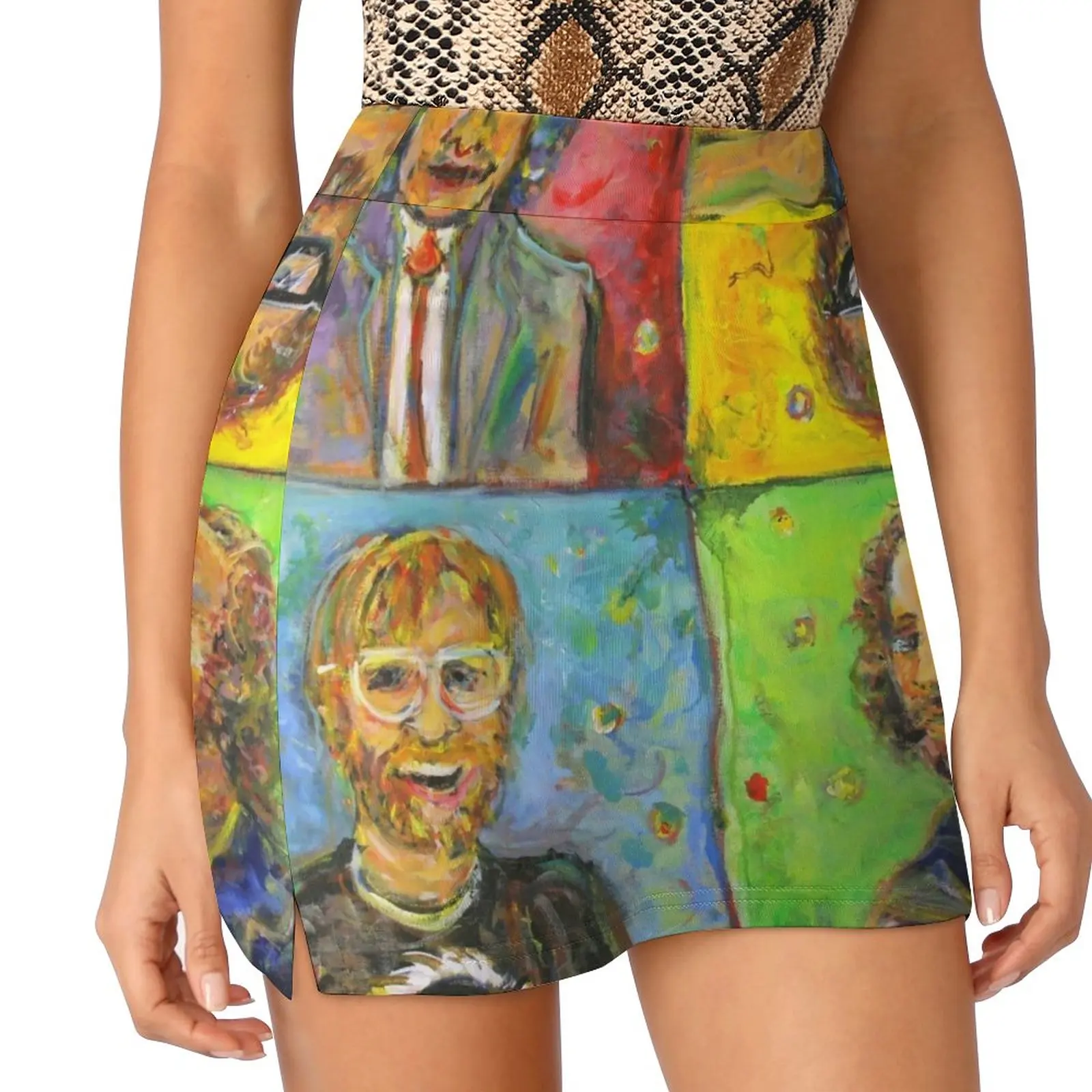 Split Open & MELT! (Phish) Light Proof Trouser Skirt Female clothing short skirt Women's skirt fashion
