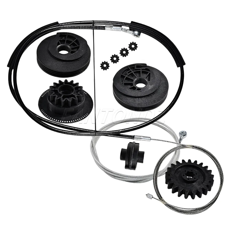 右側電動スライドドアドライブロックシステムガイドレール修理