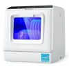 ecozy Portable Dishwasher Countertop, Mini Dishwasher with a Built-in 5L Water Tank, No Hookup Needed, 6 Washing Programs 1