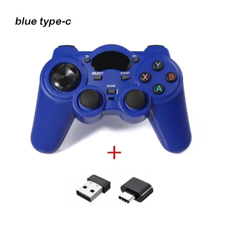 2.4Ghz Android OTG Gamepad Wireless Gamepad Joystick Game Controller Joypad for Android smart phones/tablets/TV boxes/smart TVs 