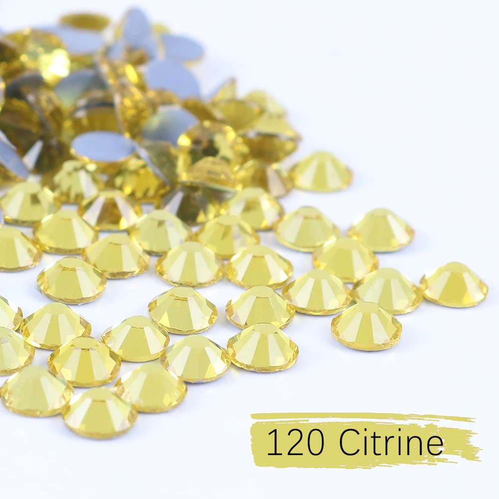 Sparkling Crystal Glass Rhinestones for Clothing and Garment Decoration