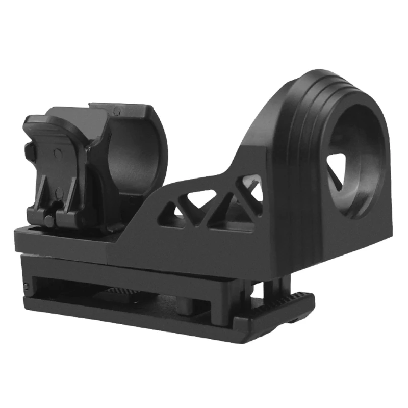 전술 손전등 홀스터 360도 회전식 손전등 커버 케이스(Leve 포함)