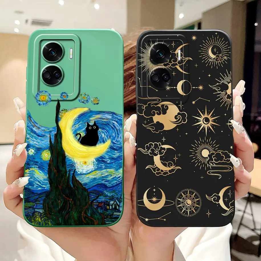 Shockproof Soft Liquid Silicone Phone Case with Popular Flower Design