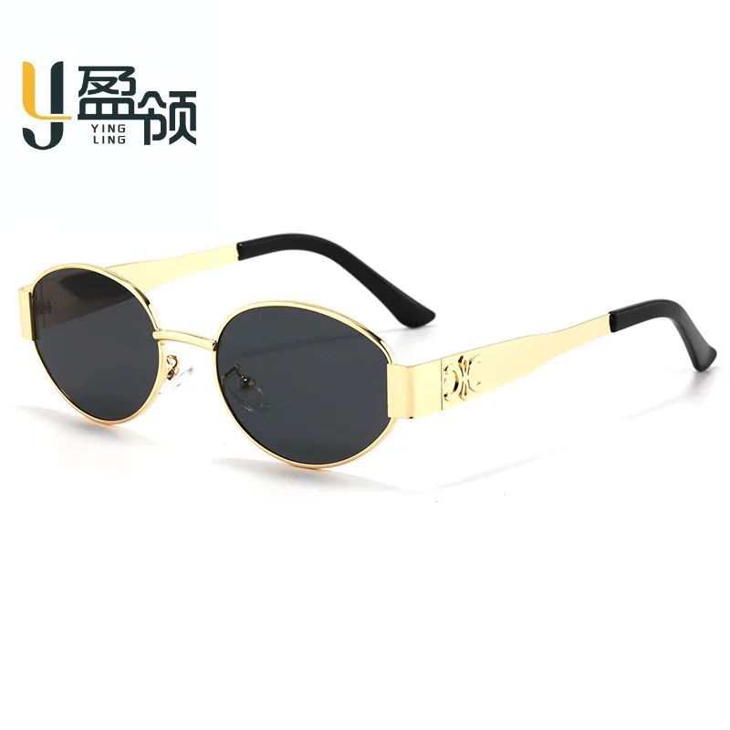 

2024 New Fashion High end Ultra Clear Sunglasses for Men and Women Outdoor Driving Personalized Retro Sunglasses