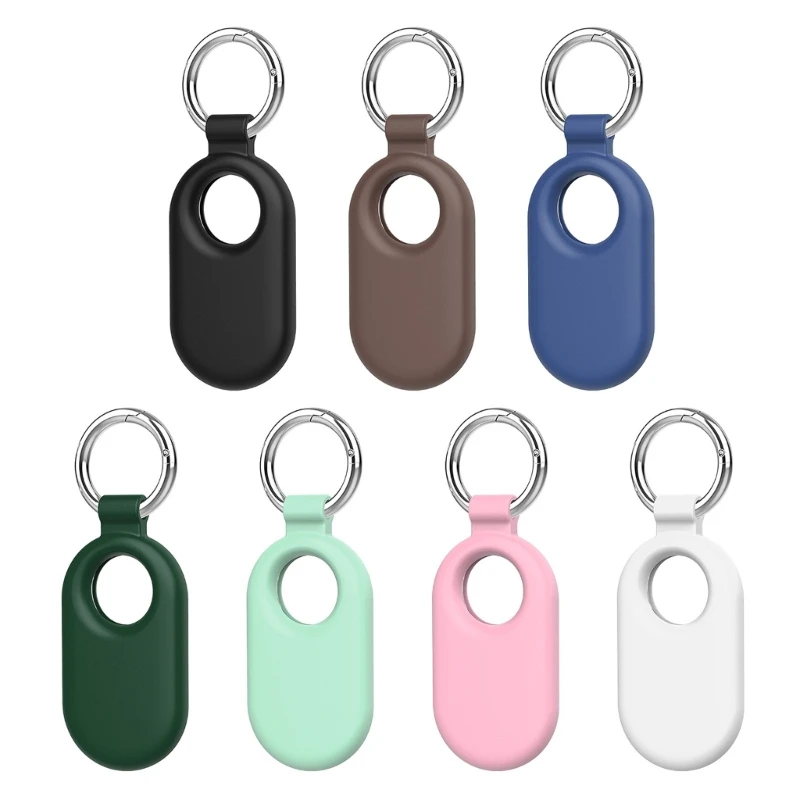

Locator Silicone Case with Metal Rings for SmartTag 2 Locator Anti-lost