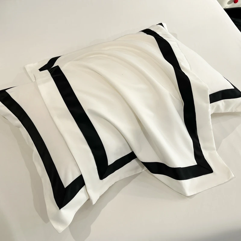 4Pcs Brushed Microfiber King Queen Double Twin 4Pcs Soft Premium Hotel Patchwork Duvet cover Flat/Fitted sheet 2 Pillowcases 5