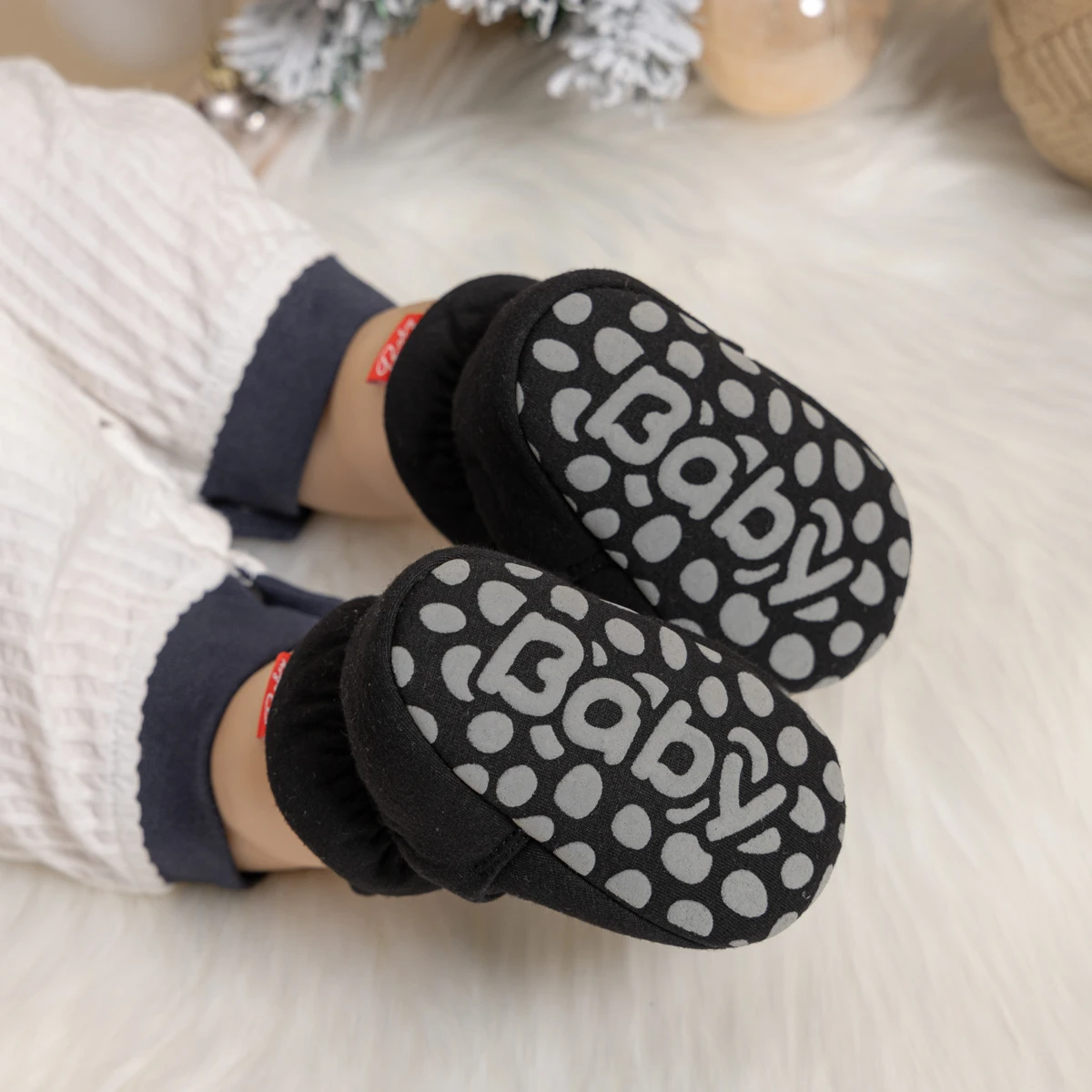 Winter Baby Unisex Casual Boden Socke Schuhe Baumwolle Hohe Qualität Warme Minimalistischen Kleinkind Erste Wanderer Weiche Anti-slip Flache sohle – Detail 20