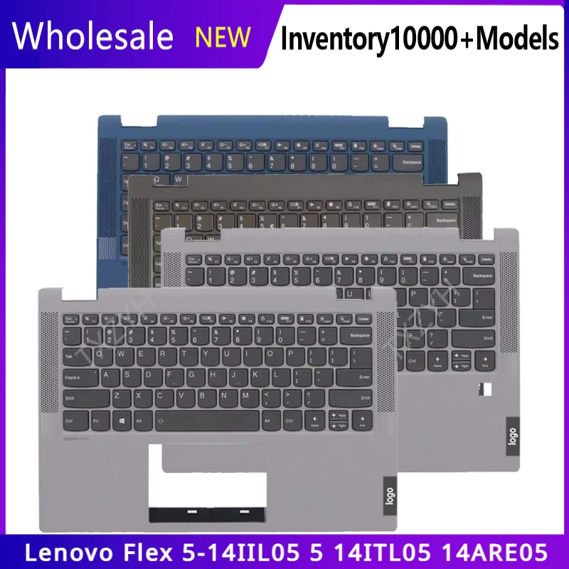 

Новинка, Оригинальный чехол для ноутбука Lenovo Flex 5-14IIL05 5 14ITL05 14ARE05, C корпус клавиатуры, верхняя Подставка для рук, чехол-рамка для рук