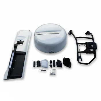 Supporto per Ruota di Scorta, Kit Portaruota di Scorta in Plastica ABS, per Toyota Land Cruiser LC200 2008-2021, Copertura Posteriore per Ruota di Scorta