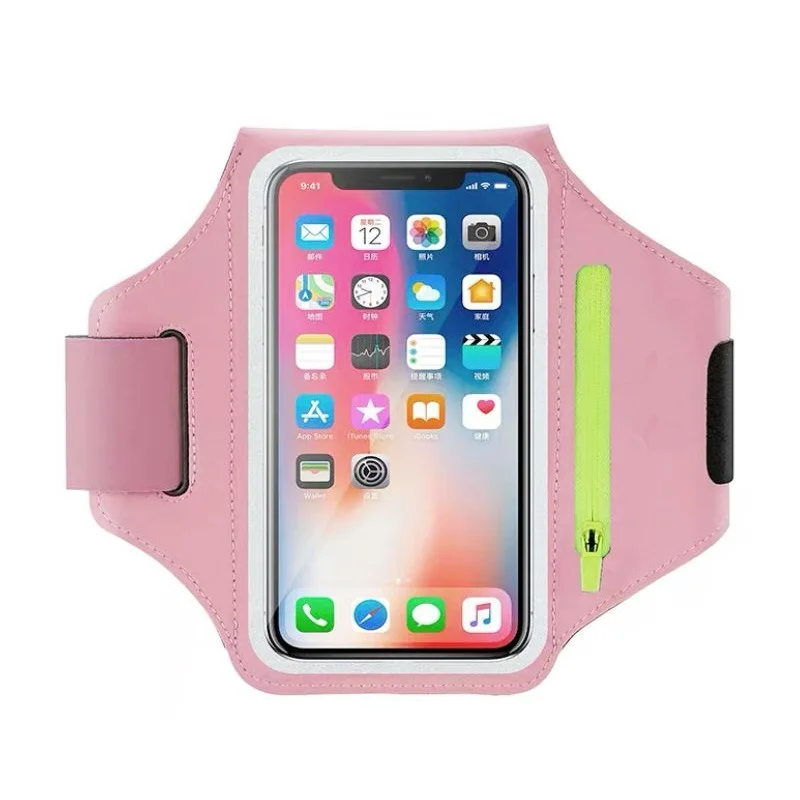 Mobile Phone Armband Phone Arm Band Phone Armband Sports Arm Bag Fitness Arm Bag Neoprene Waist Bag Running Waist Pouch Sports Waist Bag Walking Exercise Running Arm with Gym Waist Bag Outdoor Runner Mobile Phone Support Arm Belt Cover