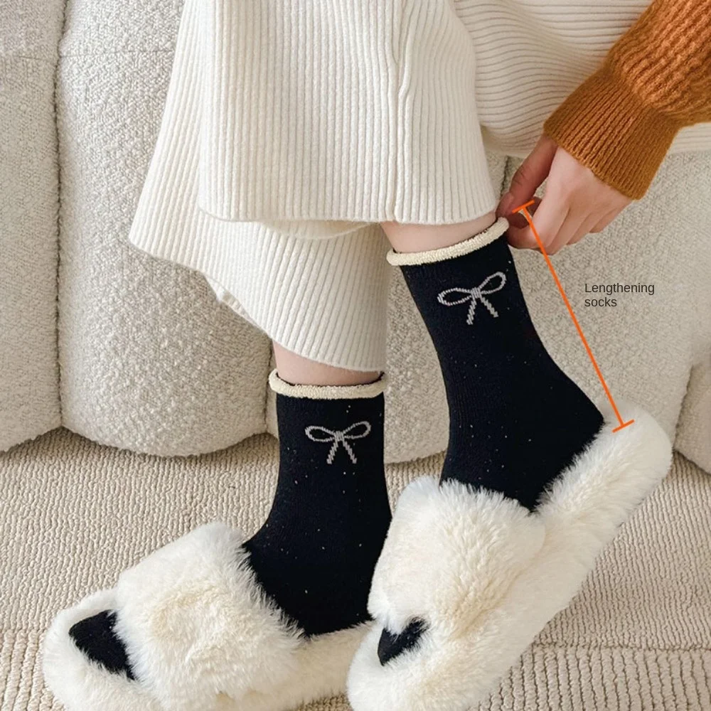 Women's Velvet Insulation Socks Thick Looped Comfortable
