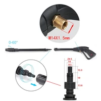 High Pressure Washer Spray Gun Jet Lance Nozzle Car Clean Washer Jet Water Gun Spear Wand for Lavor Bauker Vax Craftsman Generac 2