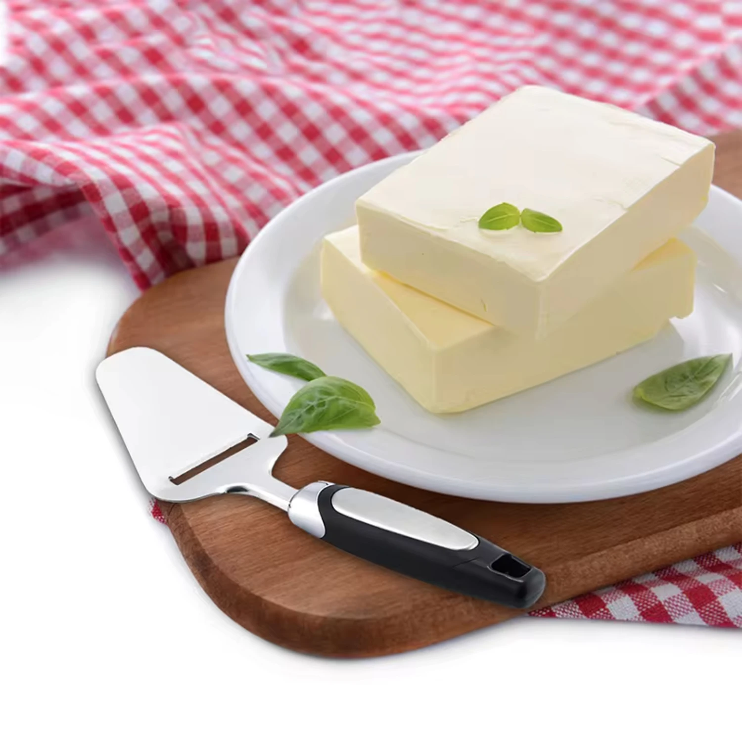 Stainless Steel Heavy Duty Cheese Slicer Shovel Multi-Plane Server Soft Semi-Hard Hard Cheeses Kitche Cheese Grater