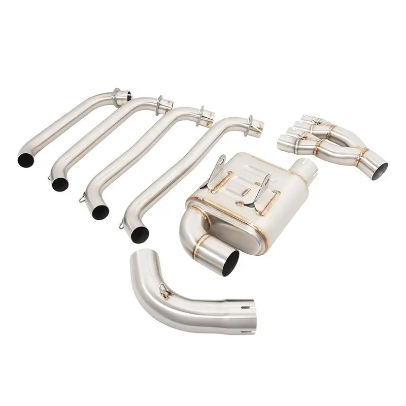 For Honda CB650RF CBR650F 14-23 Motorcycle Exhaust System Muffler Box Side Row Front Header Link Pipe Slip On With DB Killer - Image 5