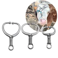 Stainless Steel Automatic Cow Spring Nose Pliers Cattle Nose Plier Cow Nose Clip Traction Tool Cattle Ring Farm Animals Supplies 1