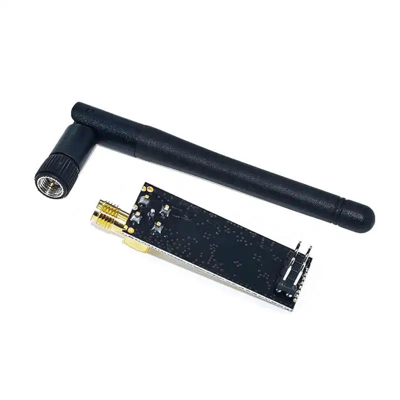 NRF24L01 PA LNA 1100m 장거리 무선 투명 전송 모듈 송수신 모듈은 안테나를 보냅니다.
