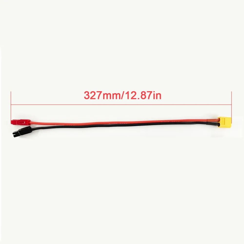 

327mm Adapter PP30 /To XT60 Battery Connector Ebike /Battery Cable PVC FEP Bicycle Parts /Replacement Accesseries