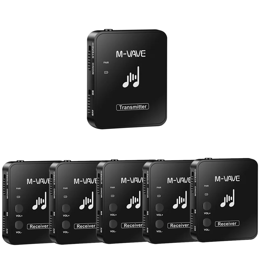 Guitar Wireless System Transmitter Receiver Wireless Guitar Monitor