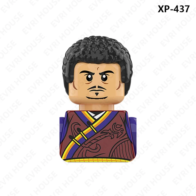 Superhero Strange Multiverse Action Figures Scarlet Witch Mordo Wong Mini Bricks Disney Building Blocks Toys for Children XP437