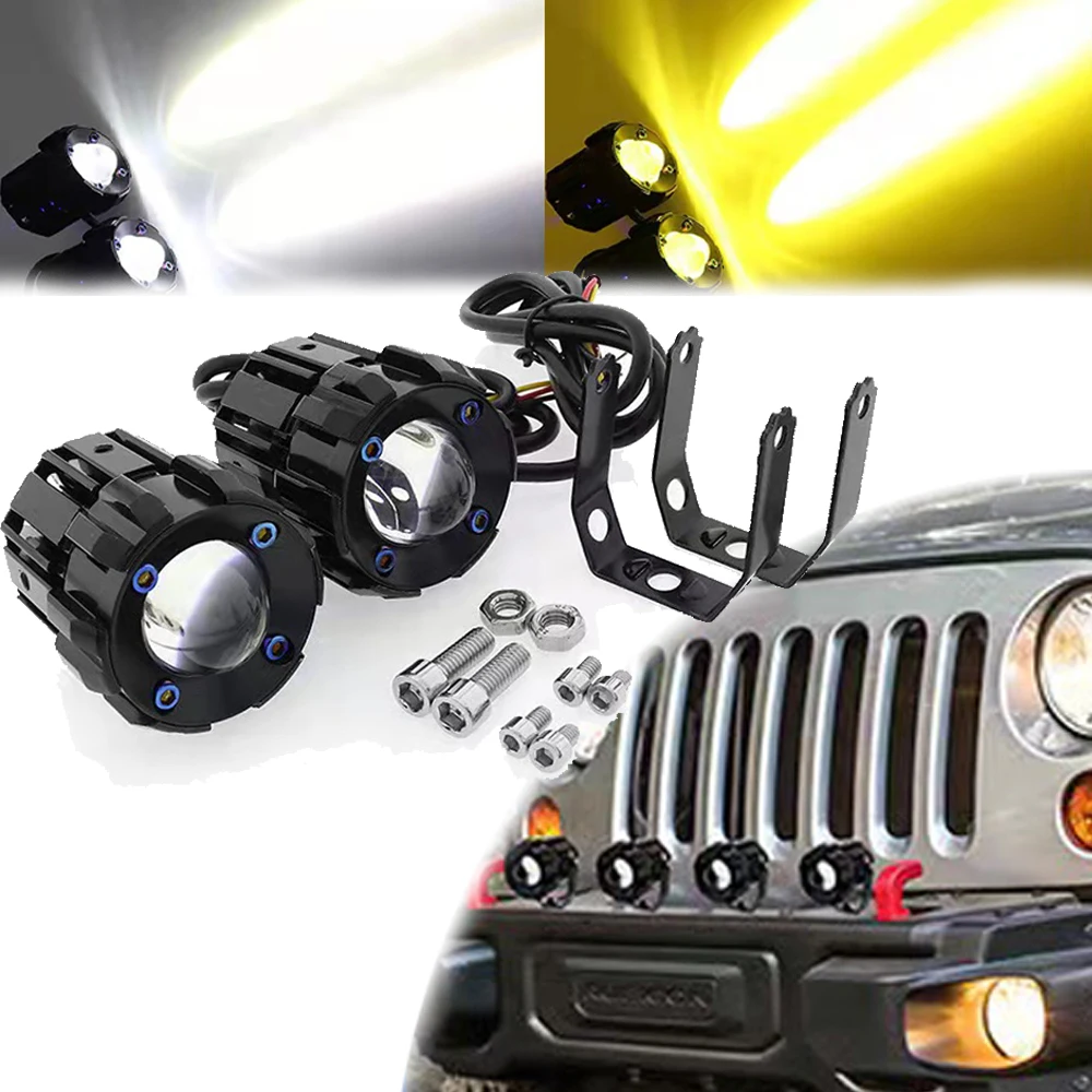 Newest 60W Car Led Headlight Worklight Auxiliary Lamp Led  Motorcycle Spotlight For Trucks Suv Atv 4X4 Uaz Car Accessories