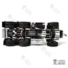 3 Speed 6x6 Metal Chassis For LESU 1/14 Radio Control Tractor Cars Tamiyay 3363 1851 Tractor Truck W/ Heavy Duty Toolbox Th16375 4
