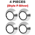 4pcs Style F Silver