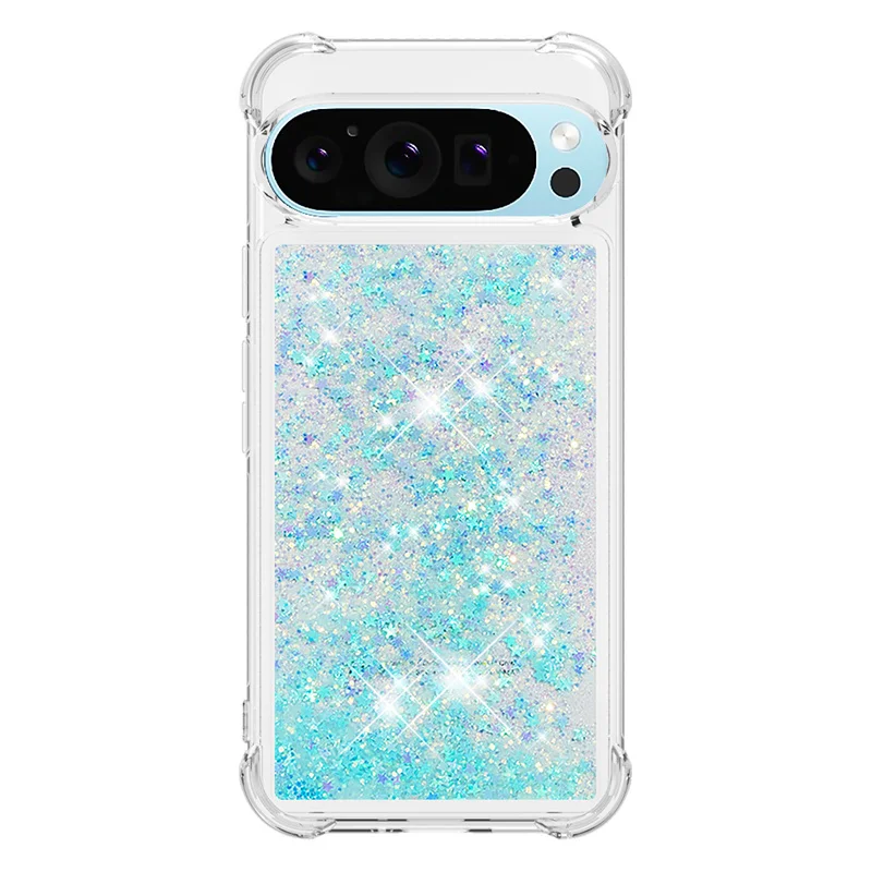 Love Heart Quicksand Liquid Glitter Phone Case - Soft Dynamic Back Cover