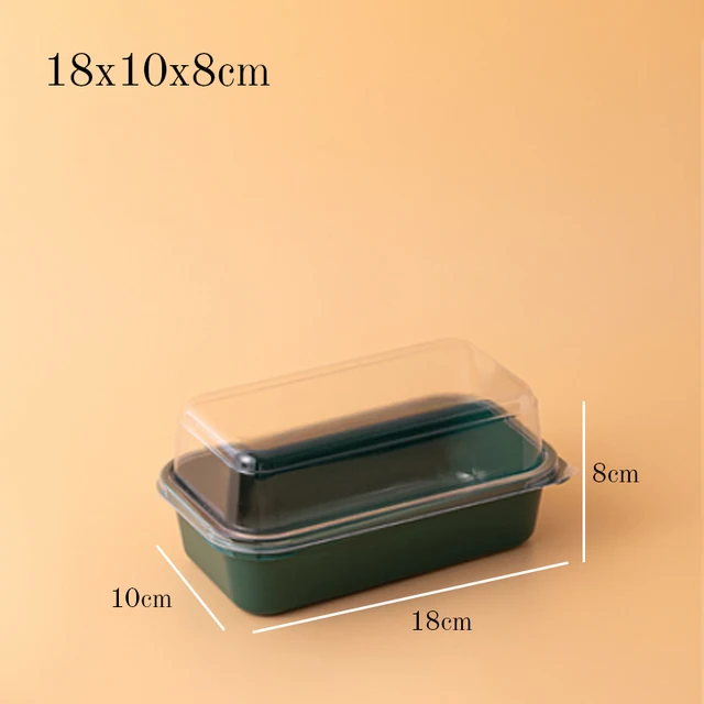 Plastic Papad Box Food Storage Containers Round Clip Lock Lid Airtight Box  Cake