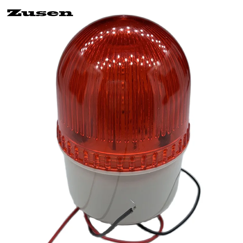 

Zusen TB72D 12V 24V 110V 220V Red Color Small Flashing Light Security Alarm Strobe Signal Warning LED Lamp