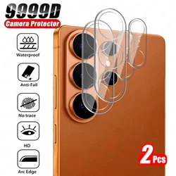 Premium 3D Curved Camera Lens Protector Glass (2 - Pack) - Ultra Clear Back Cover - S26 5G (2 Pieces)