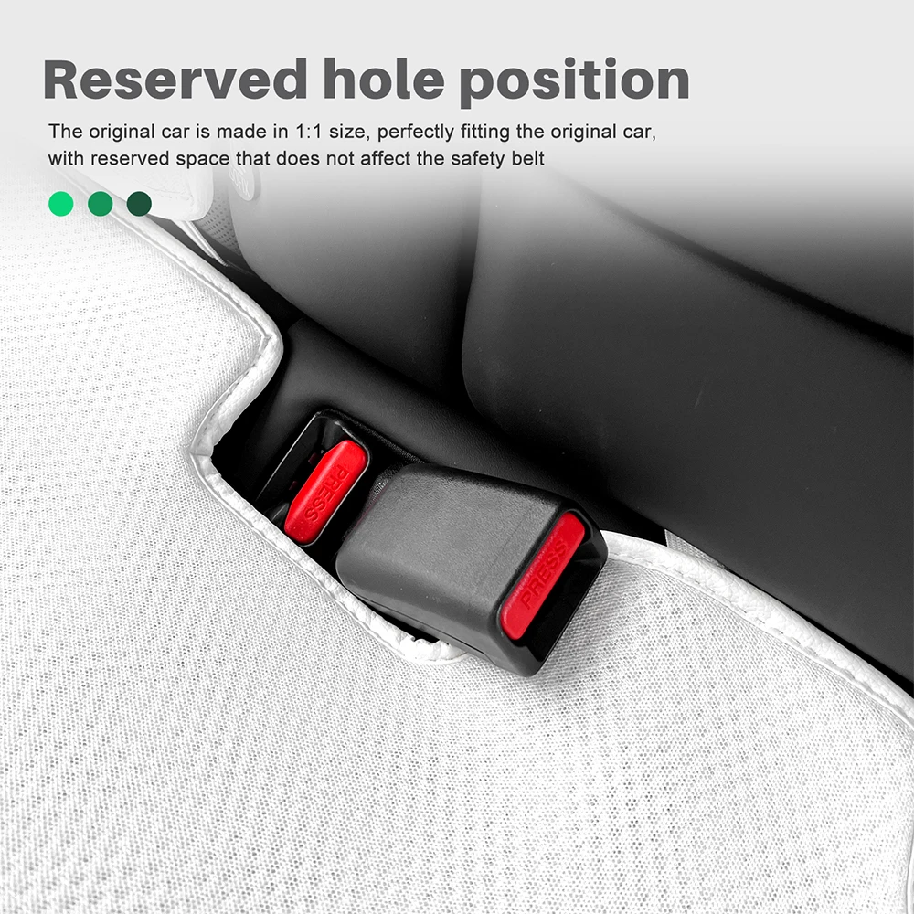 Car Seat Cushion For Tesla Model 3 Highland 2024 Mats Breathable All Season  Ice Silk Back Seat Pad Protector Cover Accessories - AliExpress