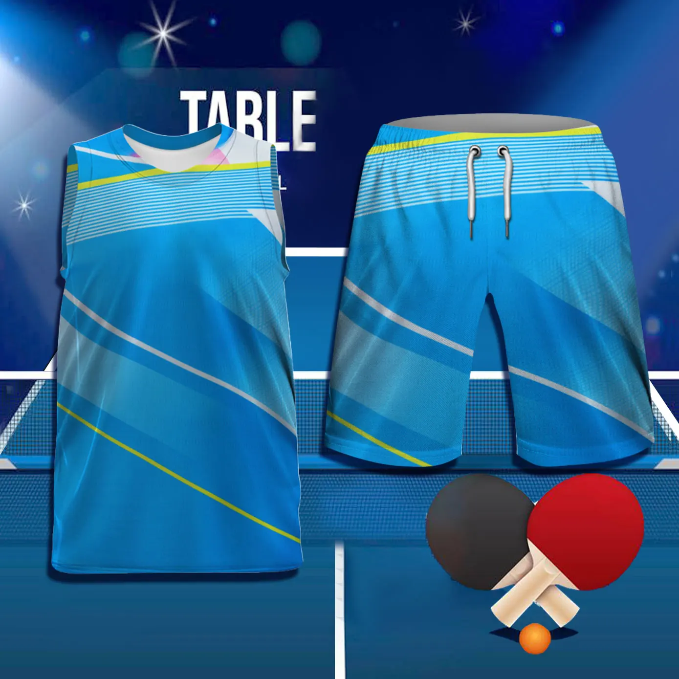 

2023 Fashion Table tennis Sweat Suit Men and Women Quick Dry Camo Running Suit Fitness Tight Basketball Jogging Training Sets