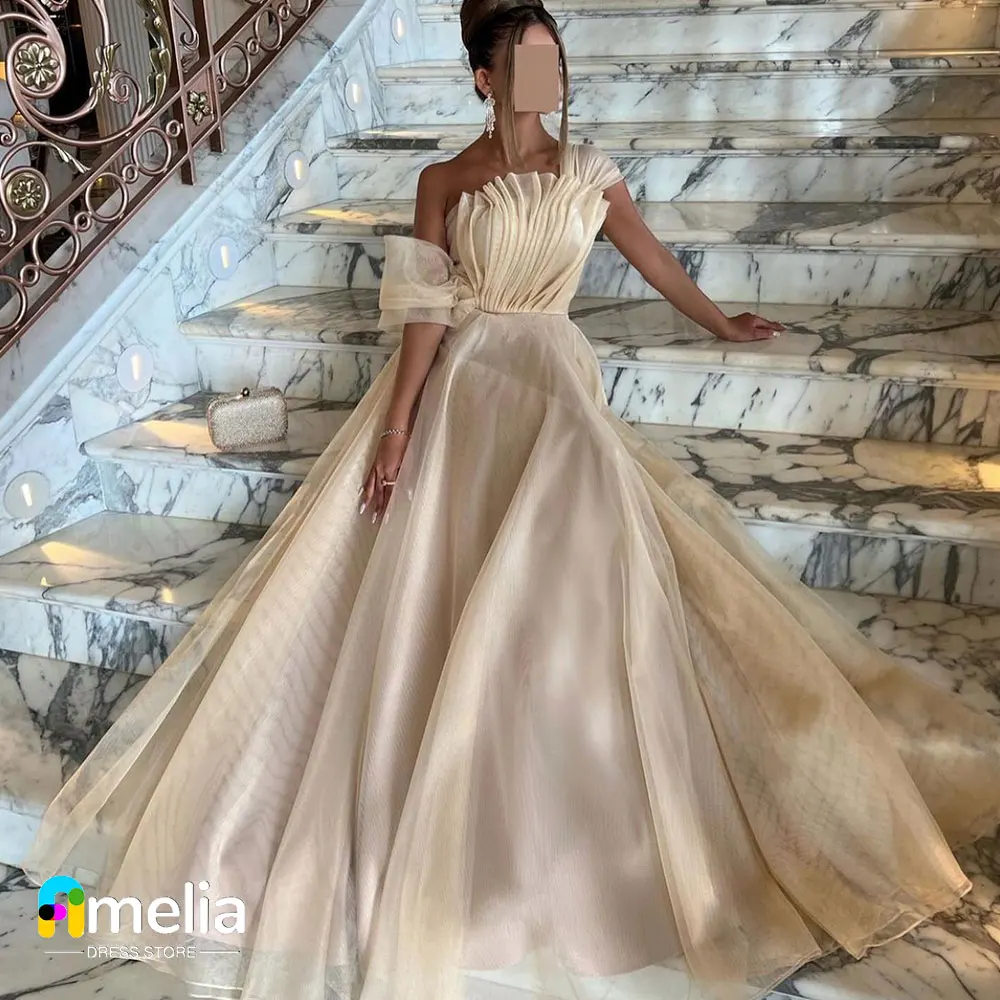 

Женское платье с открытыми плечами Amelia, ТРАПЕЦИЕВИДНОЕ ПЛАТЬЕ С Коротким Рукавом, вечернее платье до пола, свадебное платье для выпускного вечера
