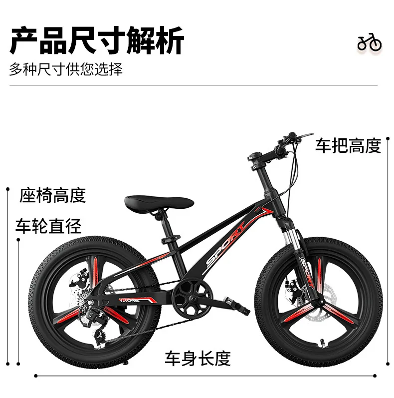 Adjustable Children Bike 18/20 Inch Magnesium Alloy Bicycle