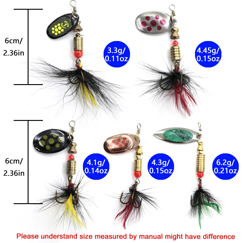 Metal Spoon Fishing Lures 2