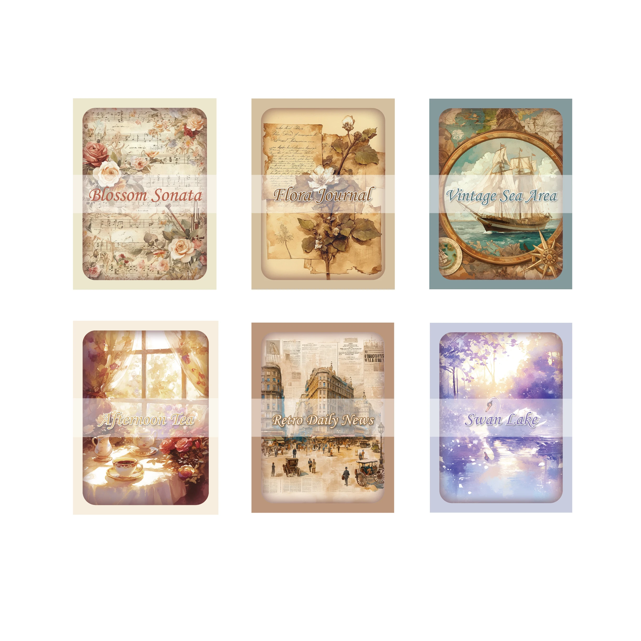 Vintage Antique Painting Collection Material paper Scrapbook Materials DIY Photo Album Collage Journal Creative Art paper 80pcs scrapbook paper,scrapbook materials,scrapbooking material,scrapbooking paper,diy craft materials