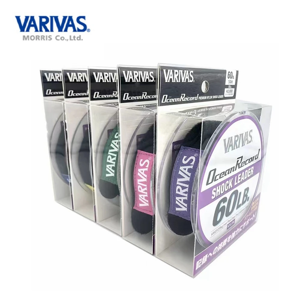 Original VARIVAS OCEAN RECORD Fishing Line 50M/30M  35LB-370LB NYLON Line Tuna specific Sea fishing line Made IN Japan 4