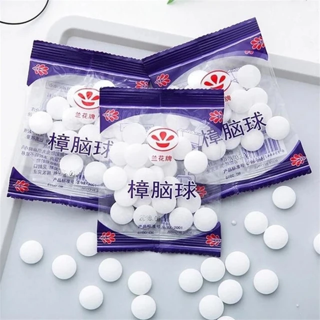 1 Bags Camphor Moth Balls Mofo Naphtaline Boules Safe Tablets Natural  Insect Mildew Mothballs Mottenballen Control Pest Cam W2w8 - AliExpress