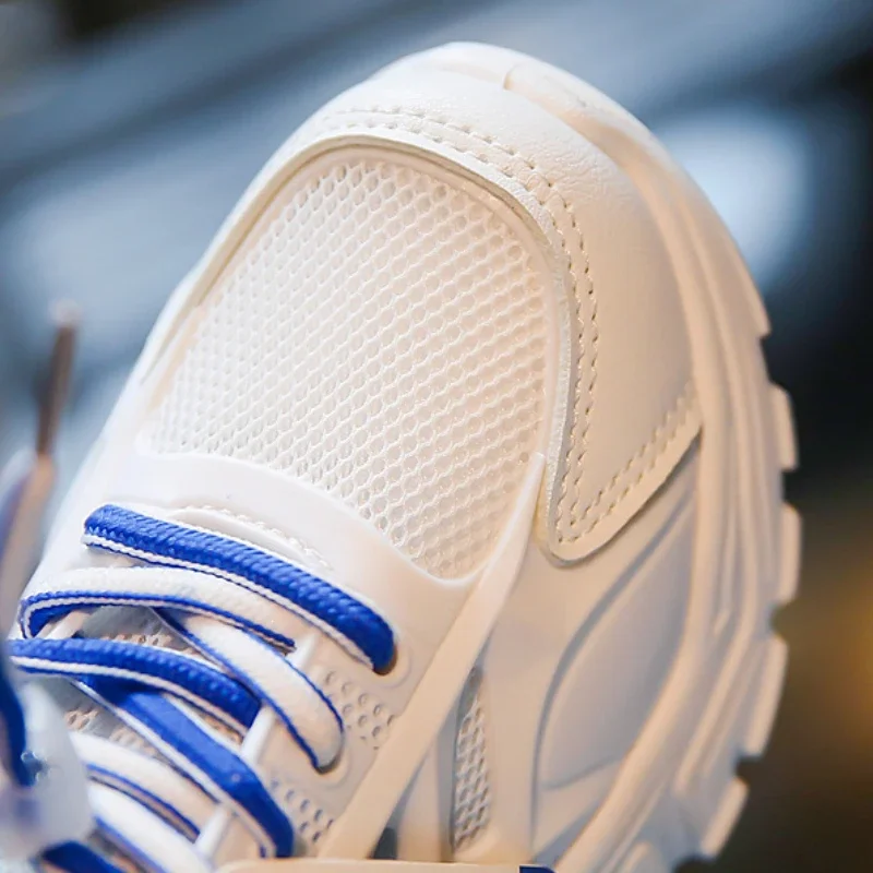 Kids Sneakers Sports Shoes Kids Sports Shoes Kids Shoes Children Mesh Sneakers Kids Boys Girls Lightweight Casual Sports Running Shoes Soft Sole Summer Breathable Tennis