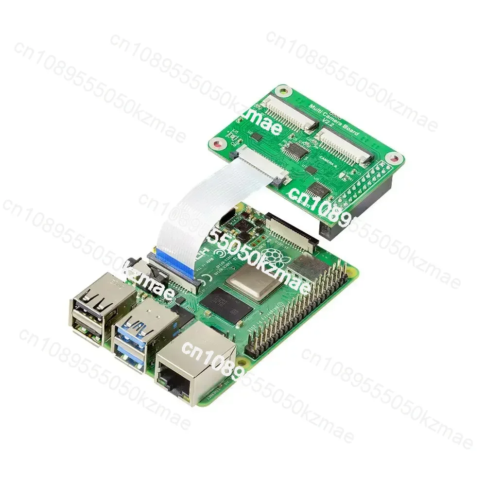 카메라 어댑터 모듈 V2.2 5MP 8MP MIPI 멀티 카메라 확장 보드와 호환