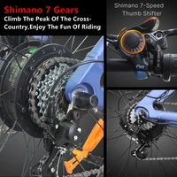 HX Q5 Ebikes 2000W Bicicleta eléctrica para adultos 57 KM/H Bicicleta eléctrica 27,5 pulgadas Batería extraíble Bicicletas eléctricas E Mountain Ebike - Imagen 6