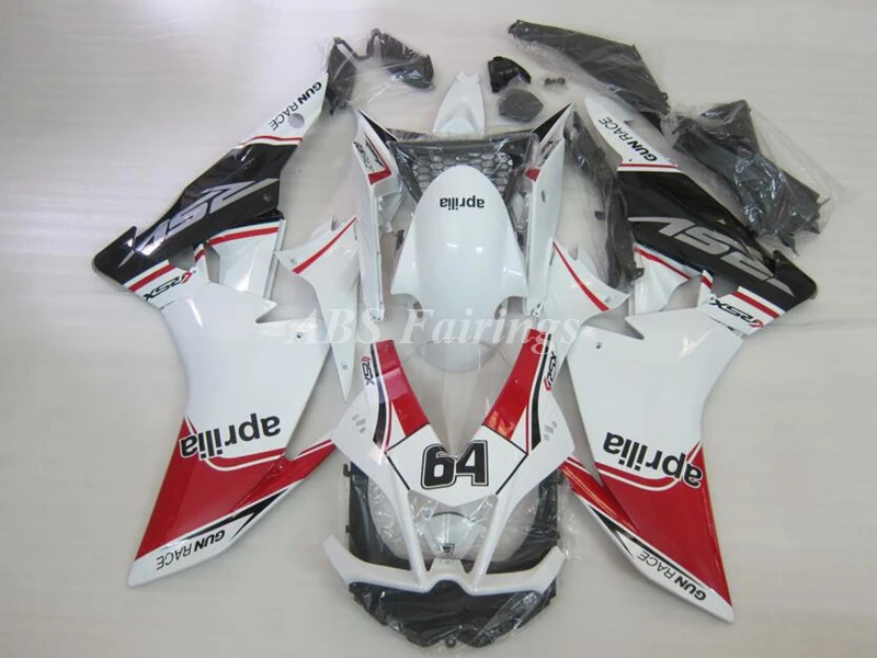 

4 подарка, новинка, Обтекатели для мотоцикла ABS для Aprilia RSV4 1000 2009 2010 2011 2012 2013 09 10 11 12 13 14, комплект кузова красного и белого цвета