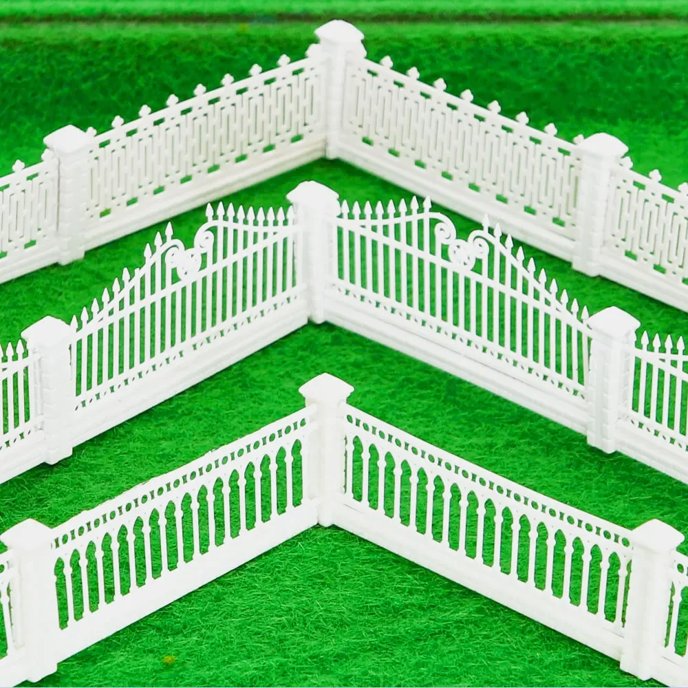 Scale Model 1:100-200 Miniature Yard Railing Garden Fence For Diy ...