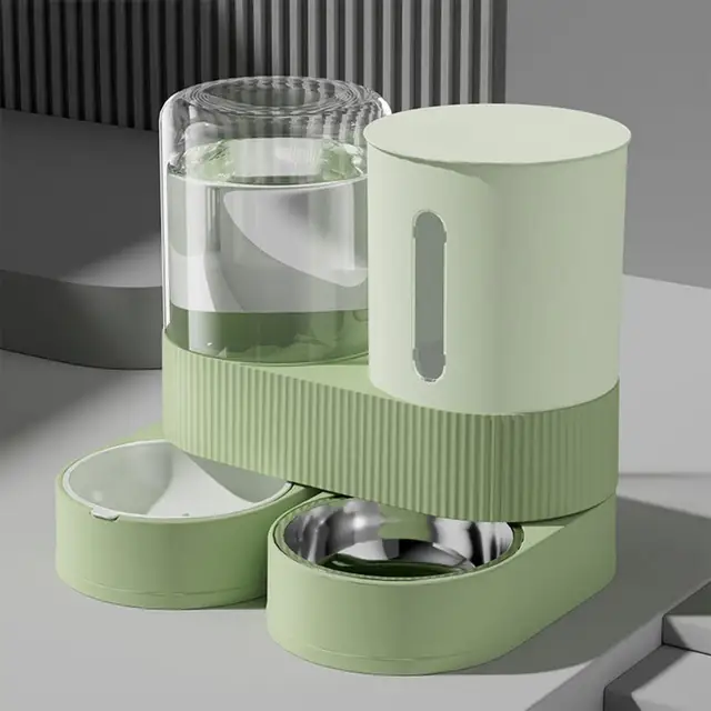 Multifunctional New Automatic Cat Feeding Cat Basin Two-in-one Water Dispenser Multifunctional New Automatic Cat Feeding Cat Basin Two-in-one Water Dispenser