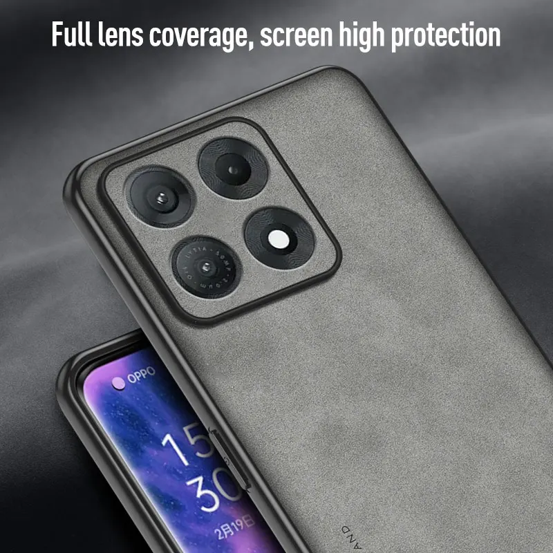 Premium Sheepskin PU Leather Shockproof Bumper Case Cover
